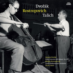 the album cover for Dvorak / Czech Philharmonic Orchestra - Dvorak Rostropovich Talich