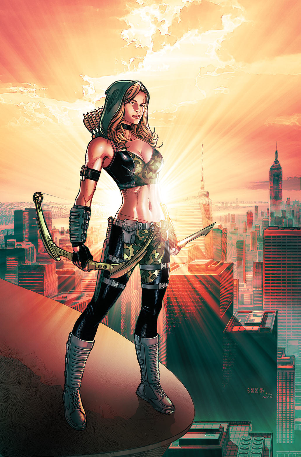 Robyn Hood Home Sweet Home #1 A Sean Chen (01/05/2022) Zenescope