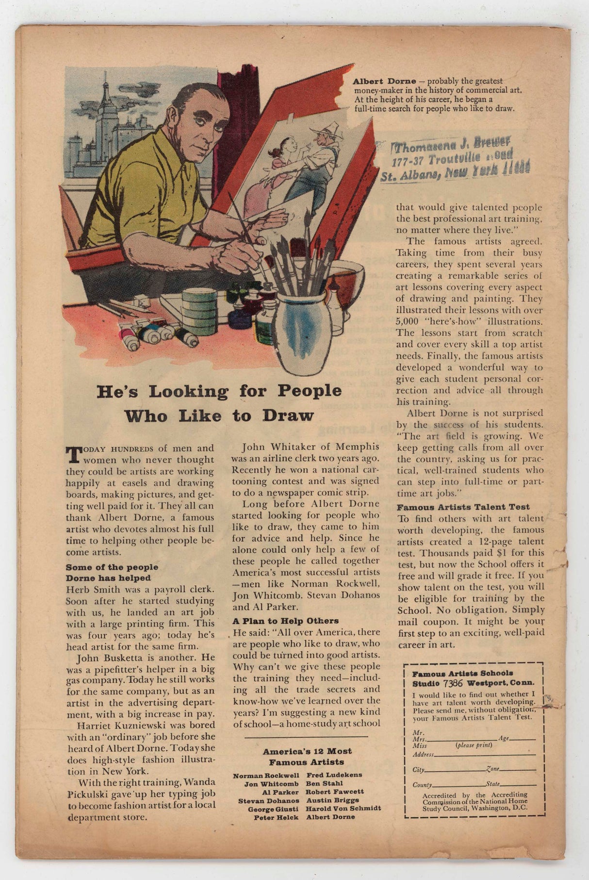 Tales To Astonish 61 Marvel 1964 VG Giant-Man Hulk 1st Glenn Talbot