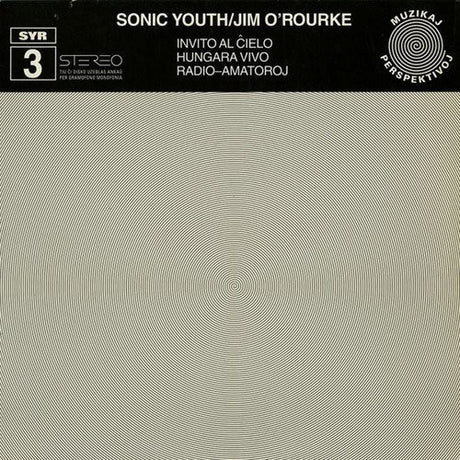 the album cover for Sonic Youth / Jim Orourke - Invito Al Cielo (ep)