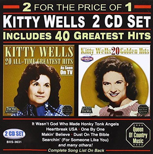 Kitty Wells - 40 Greatest Hits [CD]