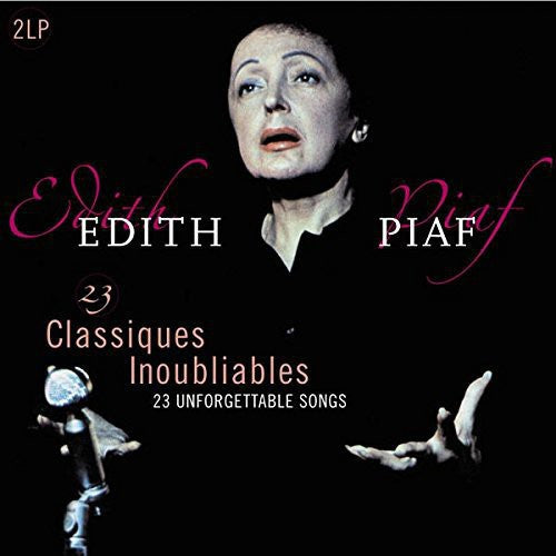 Edith Piaf - 23 Classiques Inoubliables (Unforgettable Classics) [LP] Vinyl Record