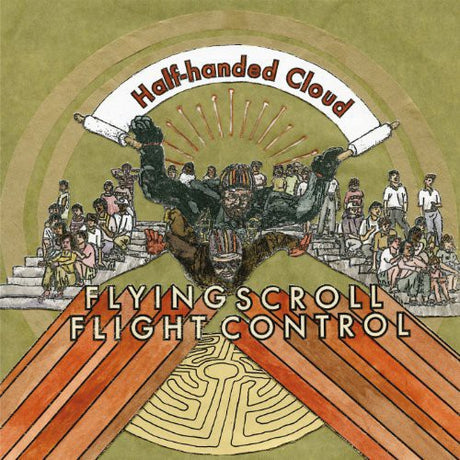 the album cover for Half-Handed Cloud - Flying Scroll Flight Control