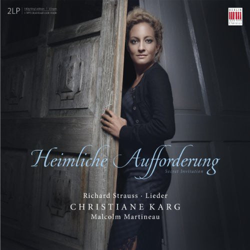 the album cover for Christiane Karg - Heimliche Aufforderung