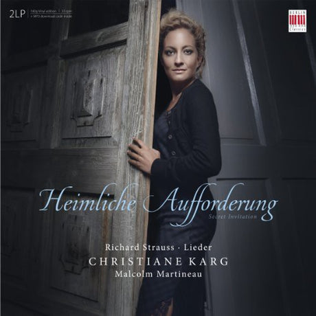 the album cover for Christiane Karg - Heimliche Aufforderung