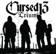 the album cover for Cursed 13 - Triumf