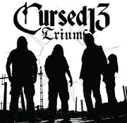the album cover for Cursed 13 - Triumf