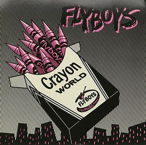 the album cover for Flyboys - Crayon World / Square City