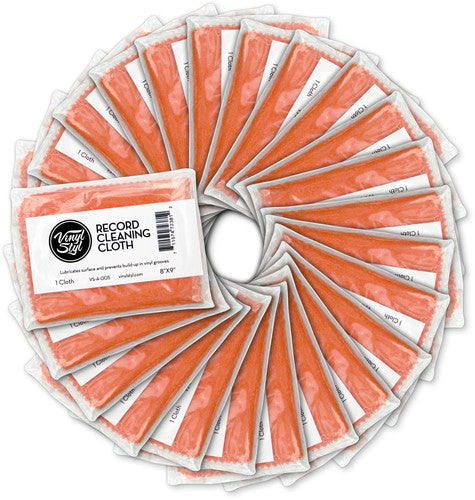 Vinyl Styl Vsa007 25ct Refill Lubricated Cln.cloth - Vinyl Styl Vsa007 25ct Refill Lubricated Cln.cloth - Vinyl Accessories