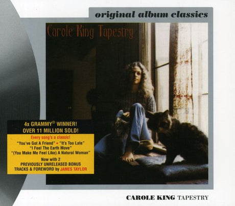 the album cover for Carole King - Tapestry