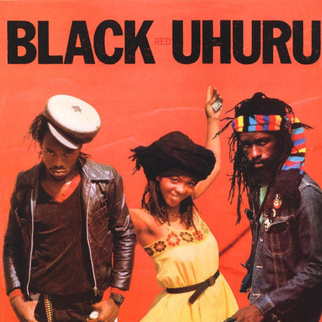 the album cover for Black Uhuru - Red (Hk)