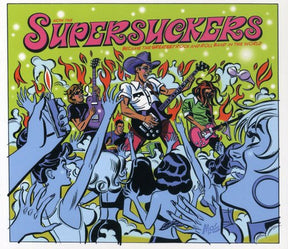 the album cover for The Supersuckers - Greatest Rock & Roll Band in the World