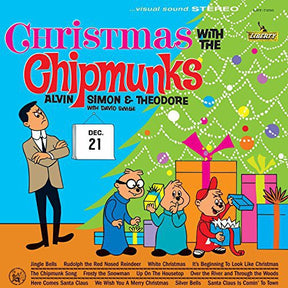 the album cover for Chipmunks - Christmas With The Chipmunks [LP]