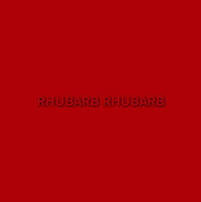 the album cover for The Voyeurs - Rhubarb Rhubarb [Vinyl]