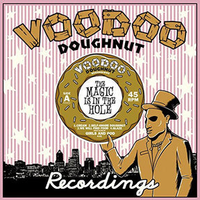 the album cover for Voodoo Doughnut - Girls & God / Tres Gone : Experimental Split