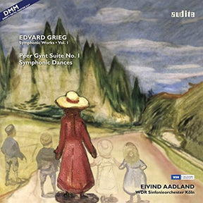 the album cover for Grieg / Aadland / Wdr Sinf Koeln - Comp Symphonic Works Vol. 1