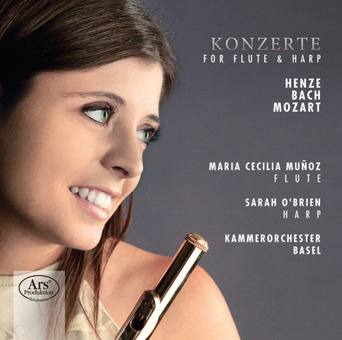 Bach / Henze / Mozart - Cons For Flute & Harp - Super Audio CD