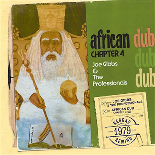 the album cover for Joe Gibbs - African Dub 4