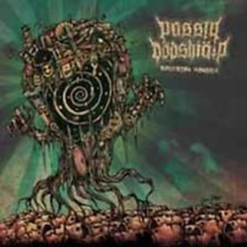 the album cover for Passiv Dodshjalp / Idiot Ikon - Split