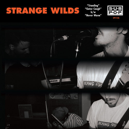 the album cover for Strange Wilds - Standing+2 [Vinyl Single]