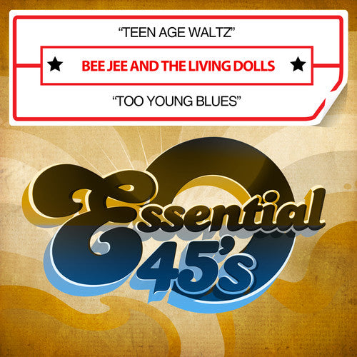 Bee Jee & Living Dolls - Teen Age Waltz / Too Young Blues - Music CD Single
