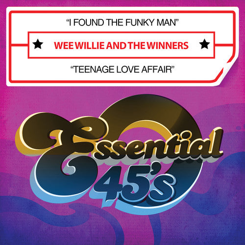 Willie,wee & Winners - I Found Funky Man / Teenage Love Affair - Music CD Single