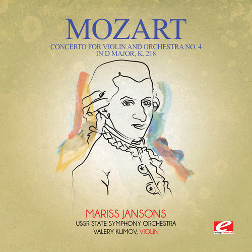 Mozart - Concerto For Violin & Orchestra No. 4 In D Major K - Music CD Single
