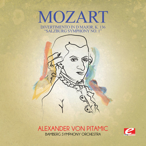 Mozart - Divertimento In D Major K. 136 Salzburg Symphony 1 - Music CD Single