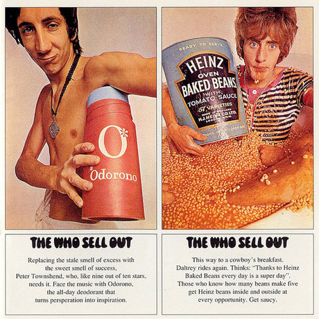 the album cover for The Who - Who Sell Out