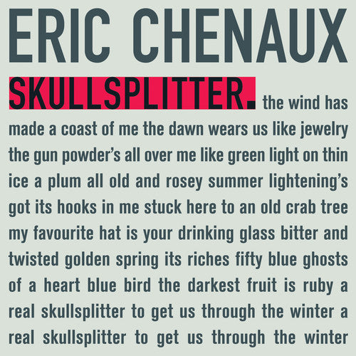 the album cover for Eric Chenaux - Skullsplitter [Vinyl]