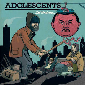the album cover for Adolescents - La Vendetta E Un Piatto Che Va Servito Freddo