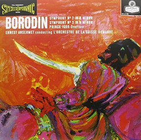 the album cover for Ernest Ansermet - Borodin Symphonies Nos. 2 & 3 [Limited Edition] [180 Gram]