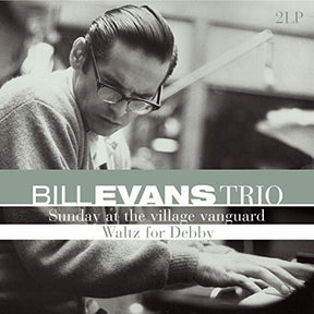 the album cover for Bill Evans Trio - Sunday at the Village Vanguard / Waltz for Debby