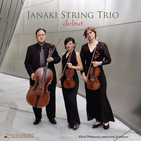 the album cover for Barabba / Janaki String Trio / Kadarauch / Choi - Janaki String Trio Debut