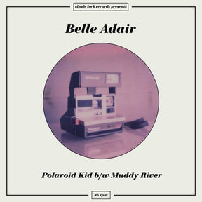 the album cover for Belle Adair - Polaroid Kid