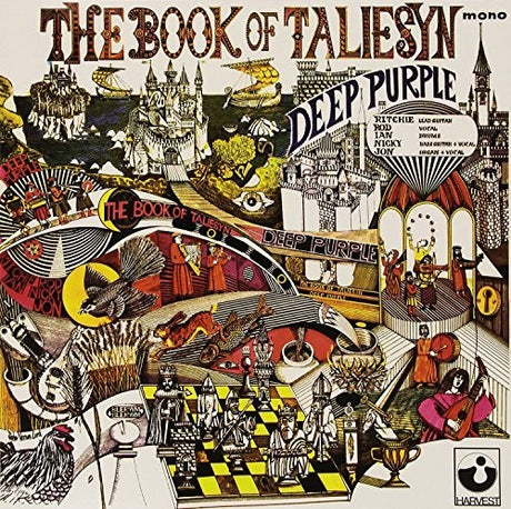 the album cover for Deep Purple - Book Of Taliesyn (White Vinyl) (Ita) [Colored Vinyl]
