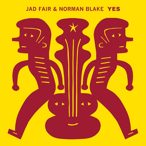 the album cover for Jad Fair - Yes [Oxblood-Colored Vinyl]