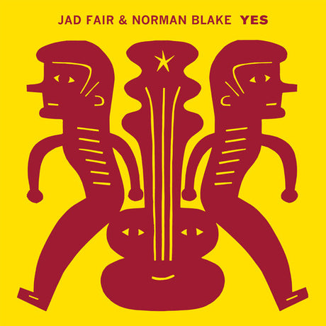 the album cover for Jad Fair - Yes [Oxblood-Colored Vinyl]