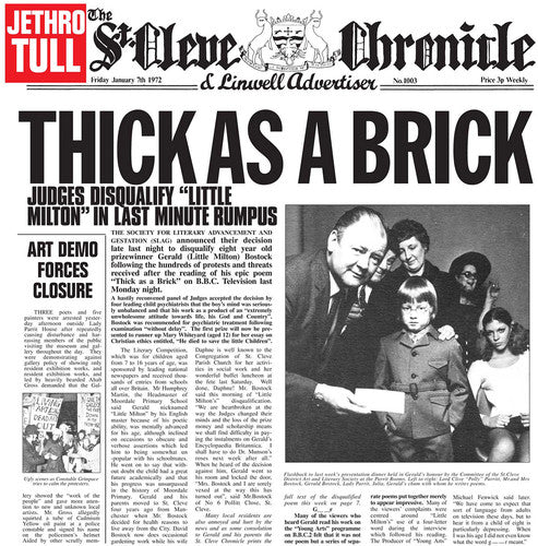 Thick As A Brick [Vinyl]
