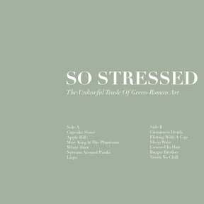 the album cover for So Stressed - Unlawful Trade of Grego-Roman Art