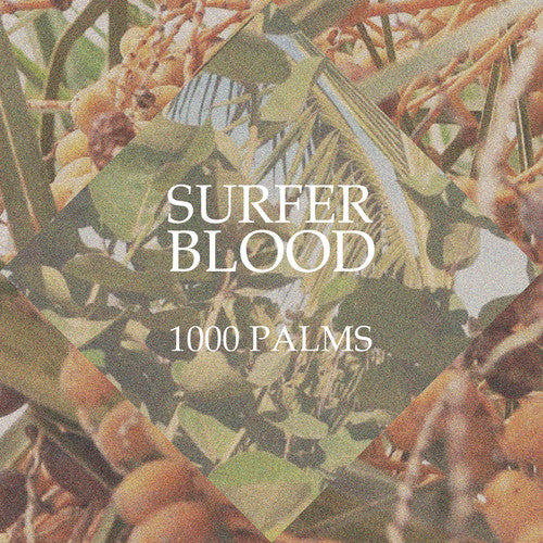 the album cover for Surfer Blood - 1000 Palms [Blue Vinyl]
