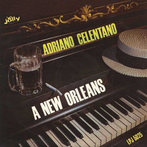 the album cover for Adriano Celentano - New Orleans
