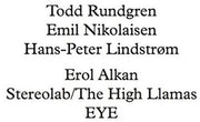 the album cover for Todd Rundgren / Nikolaisen,Emil / Lindstrom,Hans - Runddans Remixed