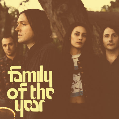 the album cover for Family of the Year - Family Of The Year [Transparent Green Vinyl]