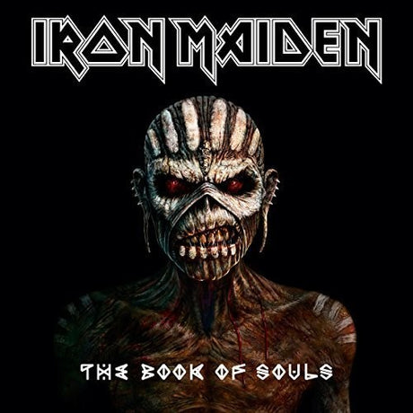 the album cover for Iron Maiden - The Book Of Souls [Import Vinyl]