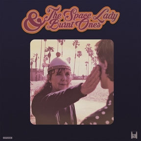 the album cover for Space Lady / Burnt Ones - Split
