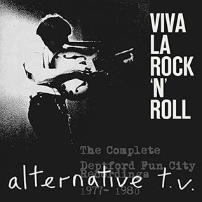 the album cover for Alternative Tv - Viva La Rock 'N' Roll:Complete Deptford Fun City
