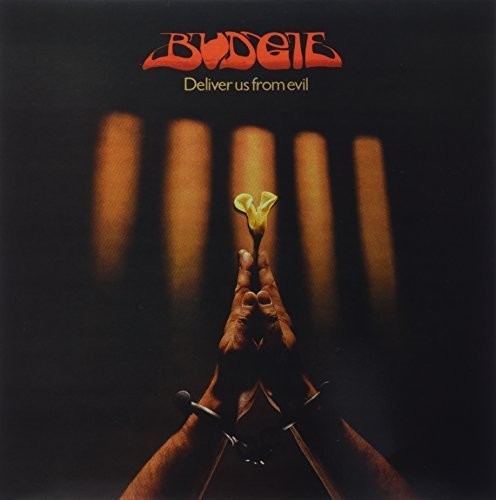 the album cover for Budgie - Deliver Us from Evil