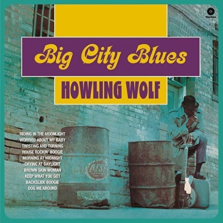 the album cover for Howlin' Wolf - Big City Blues + 5 Bonus Tracks