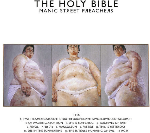 the album cover for Manic Street Preachers - The Holy Bible [Vinyl]